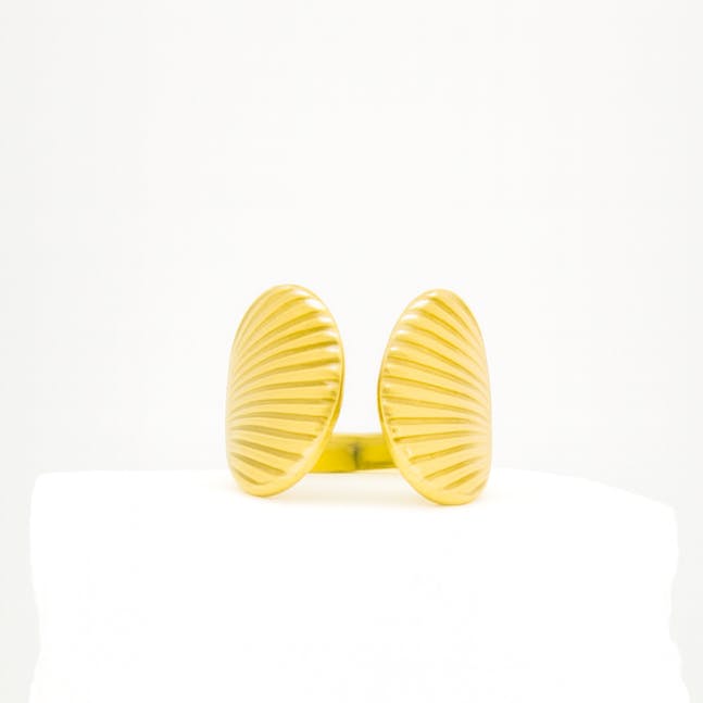 Shell Clasp Ring
