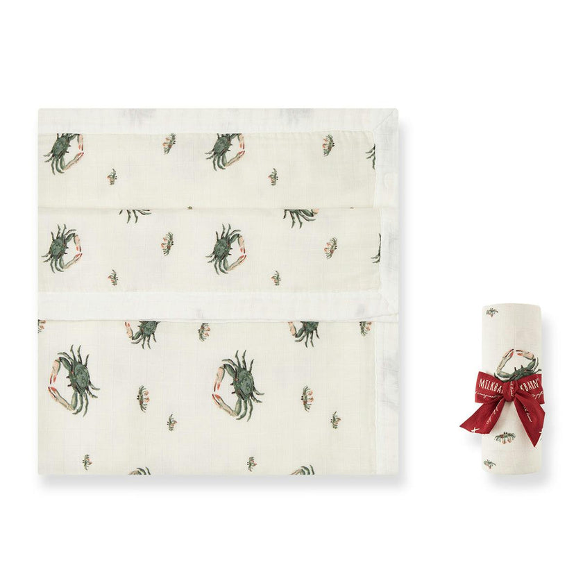 Coastal Big Lovey Three-Layer Muslin Blanket