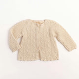 Royal Alpaca Knit Cardigan in Cream