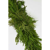 Real Touch Winter Greenery with Cypress, Norfolk & Pine Christmas Long Centerpiece Table Large Runner Swag