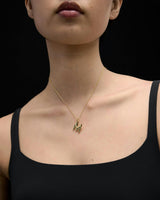 Monogram Necklace in Gold