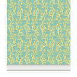 Papier peint CORAIL coloris Vert d'eau