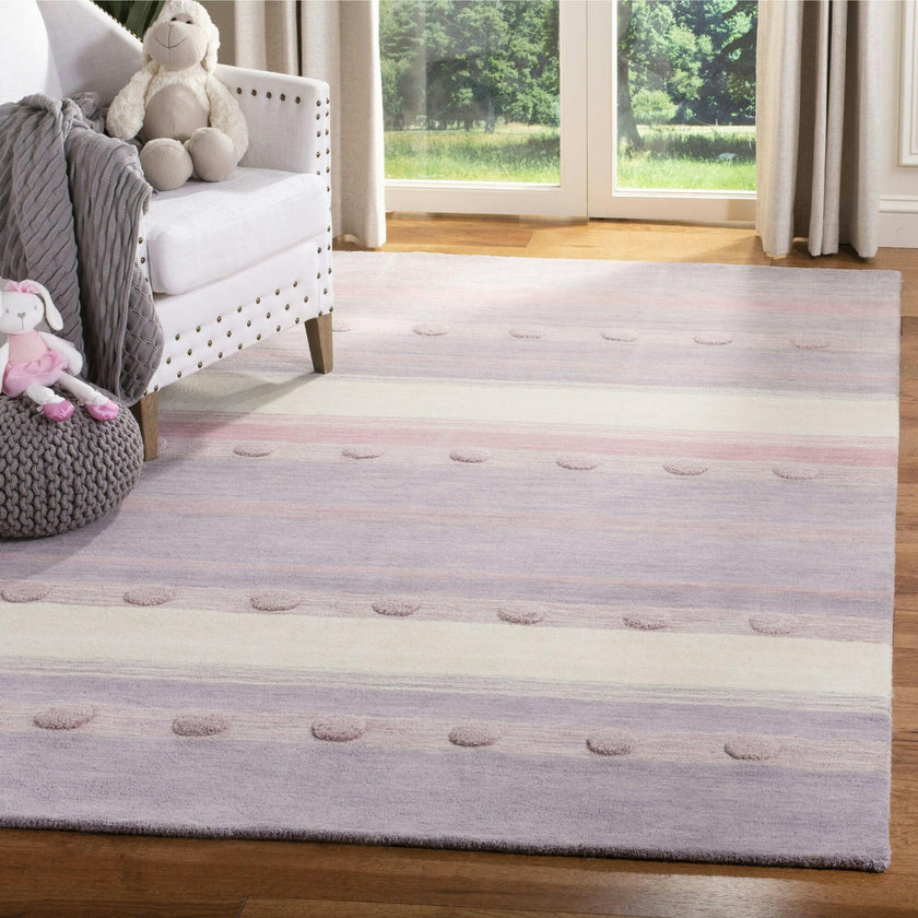 Kids Jaime Rug, Purple