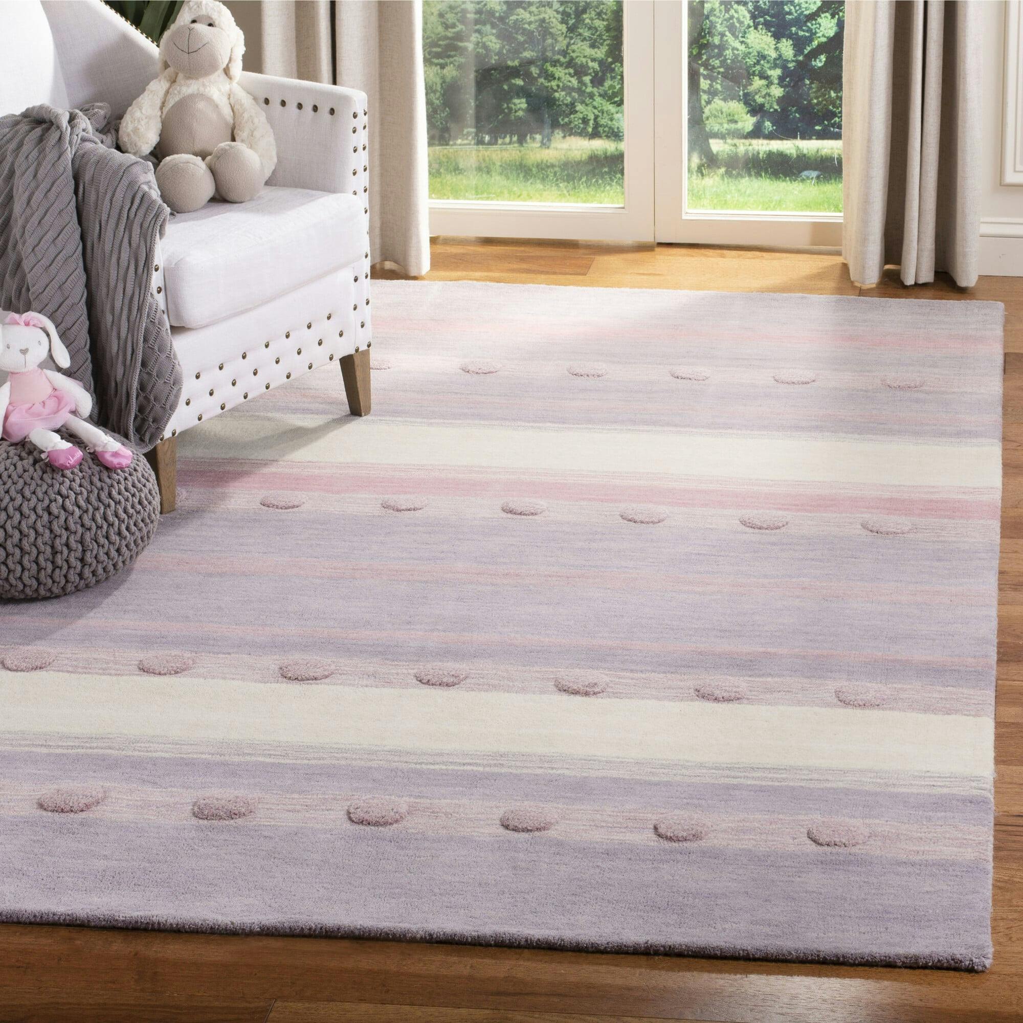 Kids Jaime Rug, Purple