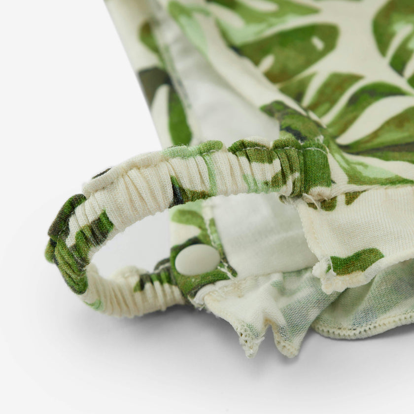 Island Leaf Cotton Stretch Bonnet