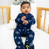 Snowflake Bamboo Convertible Footie