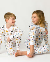 The Organic Long Sleeve Pajama Set [Dog Days]