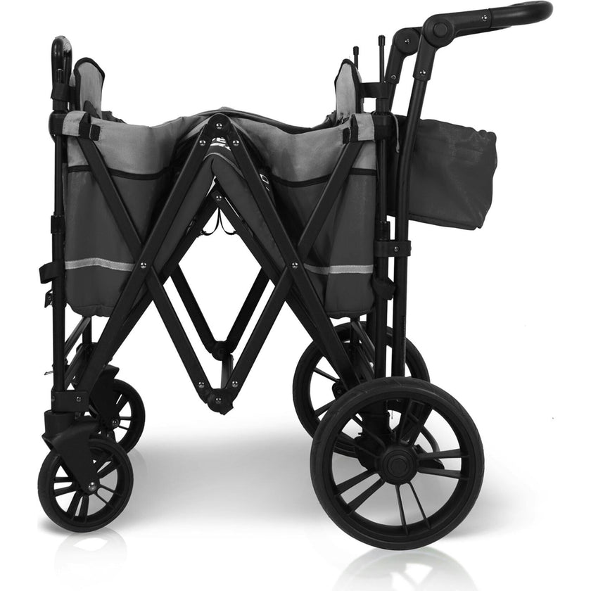 Pull & Push Double Stroller Wagon 2 Seater