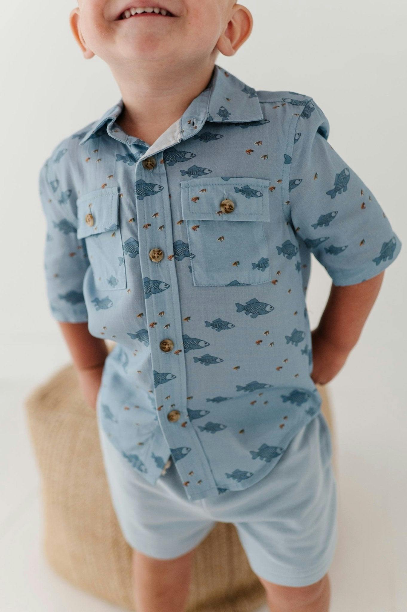 Boys Utility Shirt in Baseball
