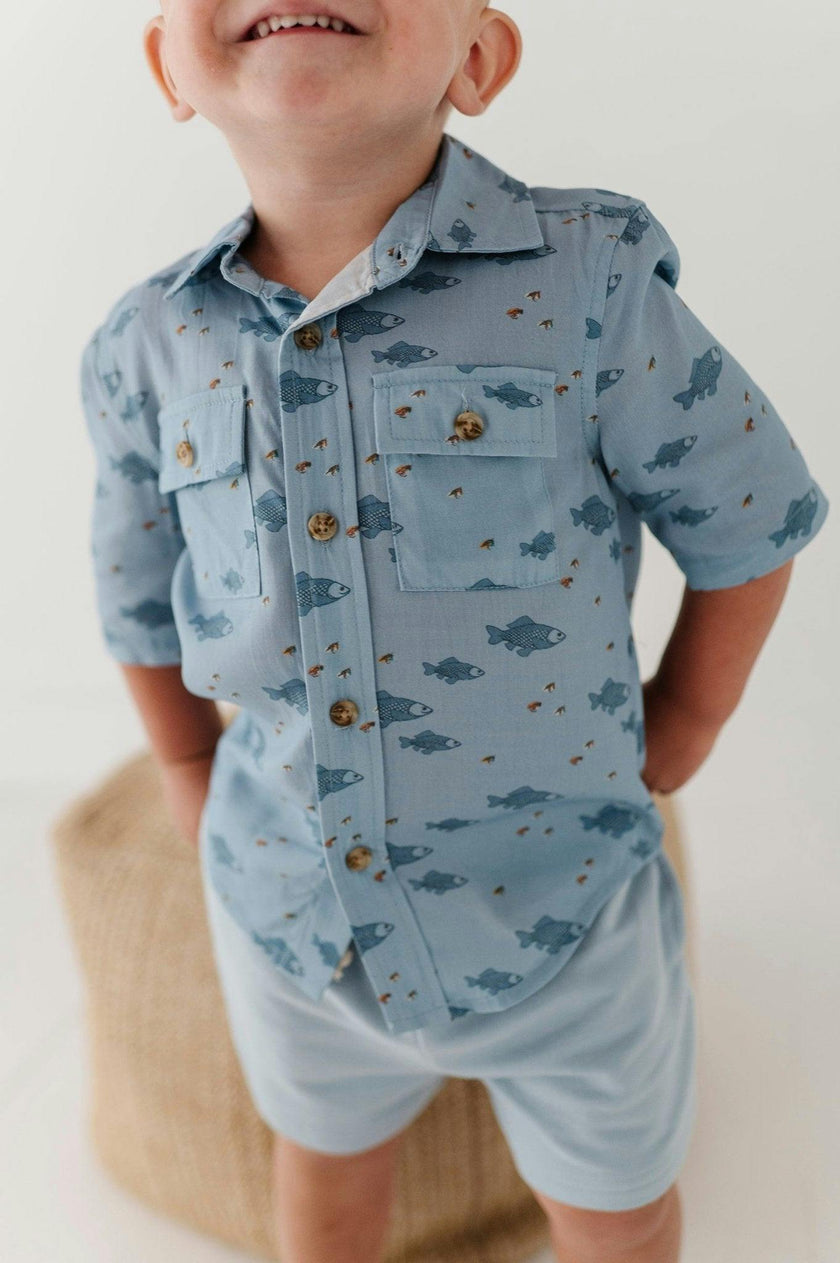 Boys Utility Shirt in Baseball