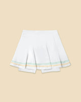 Performance Play Skort in Pastel Trim