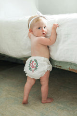 Vivian Girls' Pima Cotton Bloomer - White