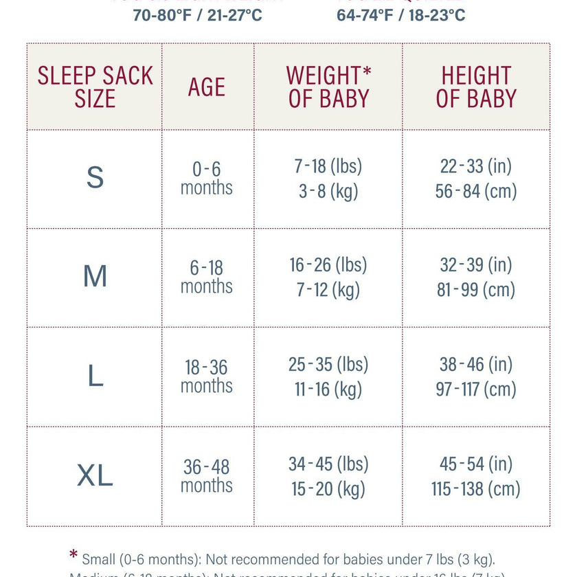 TOG 2.2 (Quilted) Wearable Blanket Baby Sleep Sack