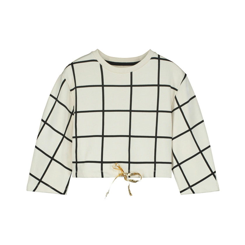 Trapeze Crop Long-Sleeve
