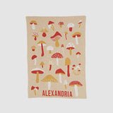 Custom Personalized Baby Sustainable Knit Throw Blanket - Forager