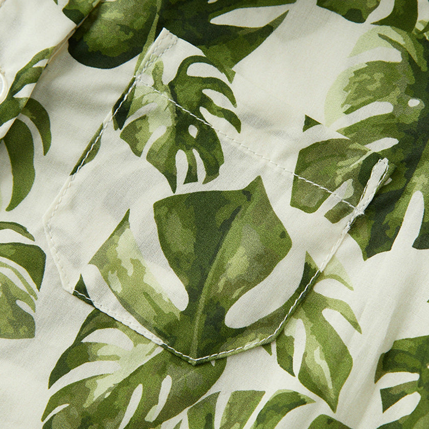 Island Leaf Collared Shortall