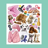 Panorama Sticker Book: Cute Animals