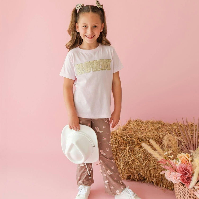 Howdy Darling Western Flare Legging