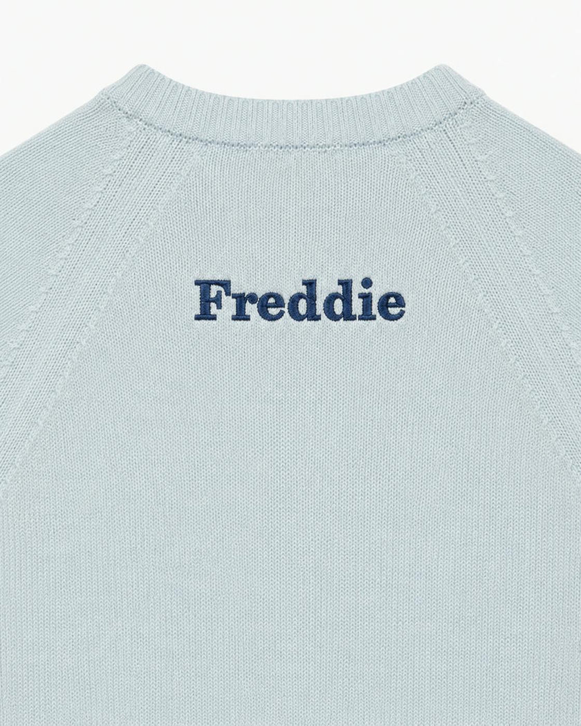 Baby Teddy Embroidered Cardigan