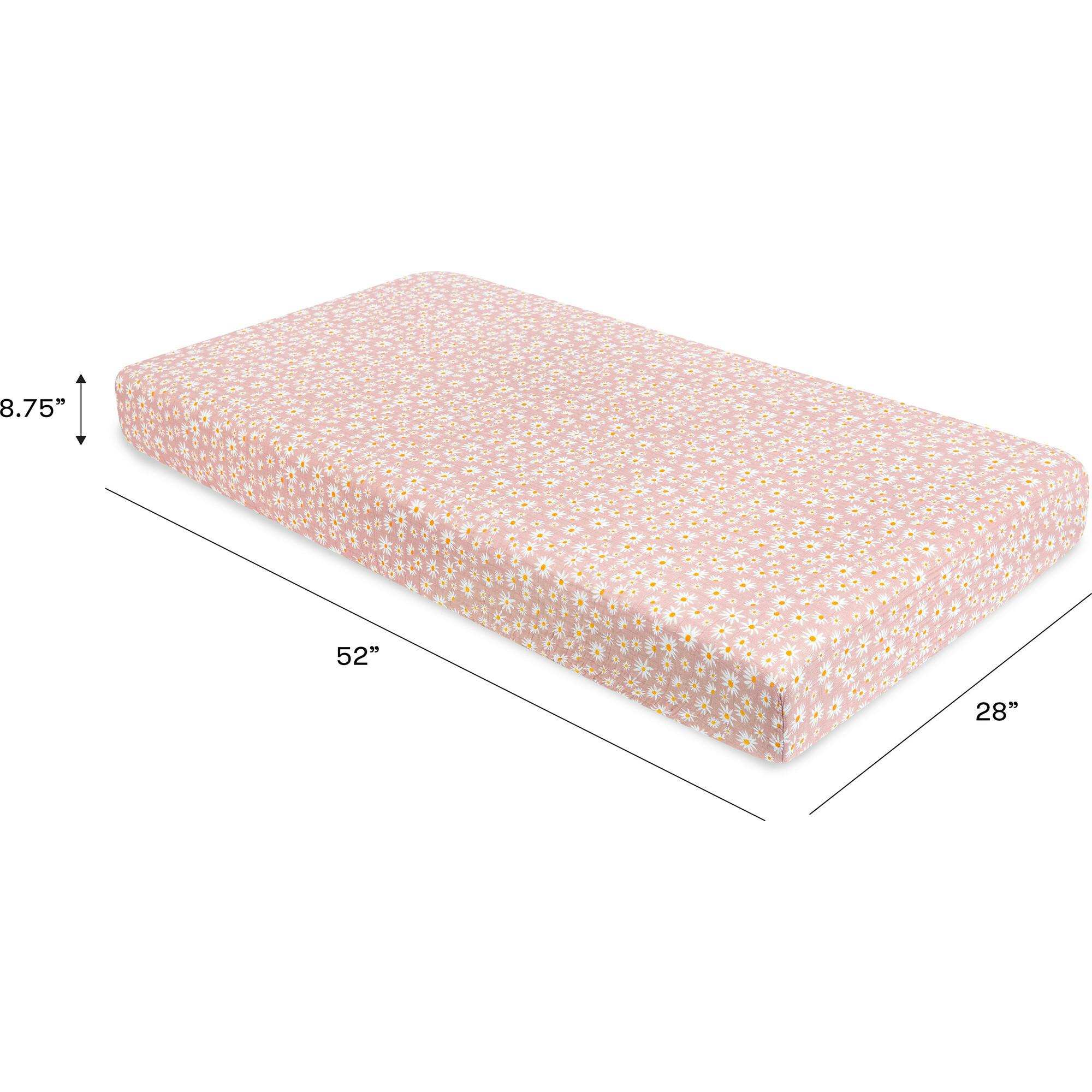 Organic Muslin Cotton Crib Sheet