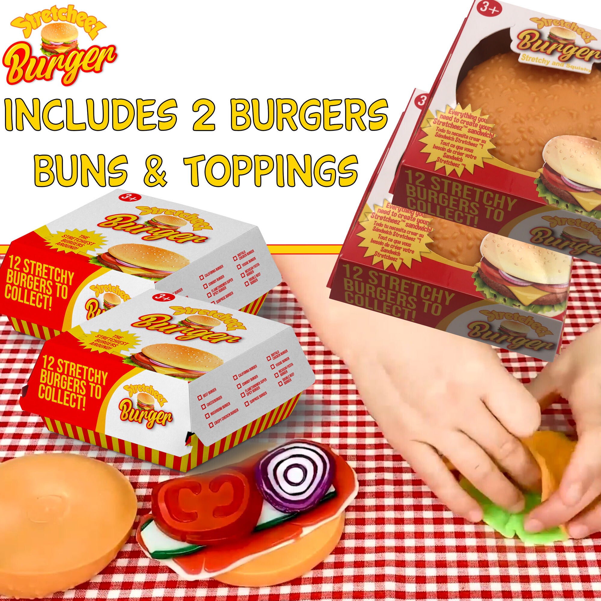 Stretcheez: Hamburger - 2 Pack