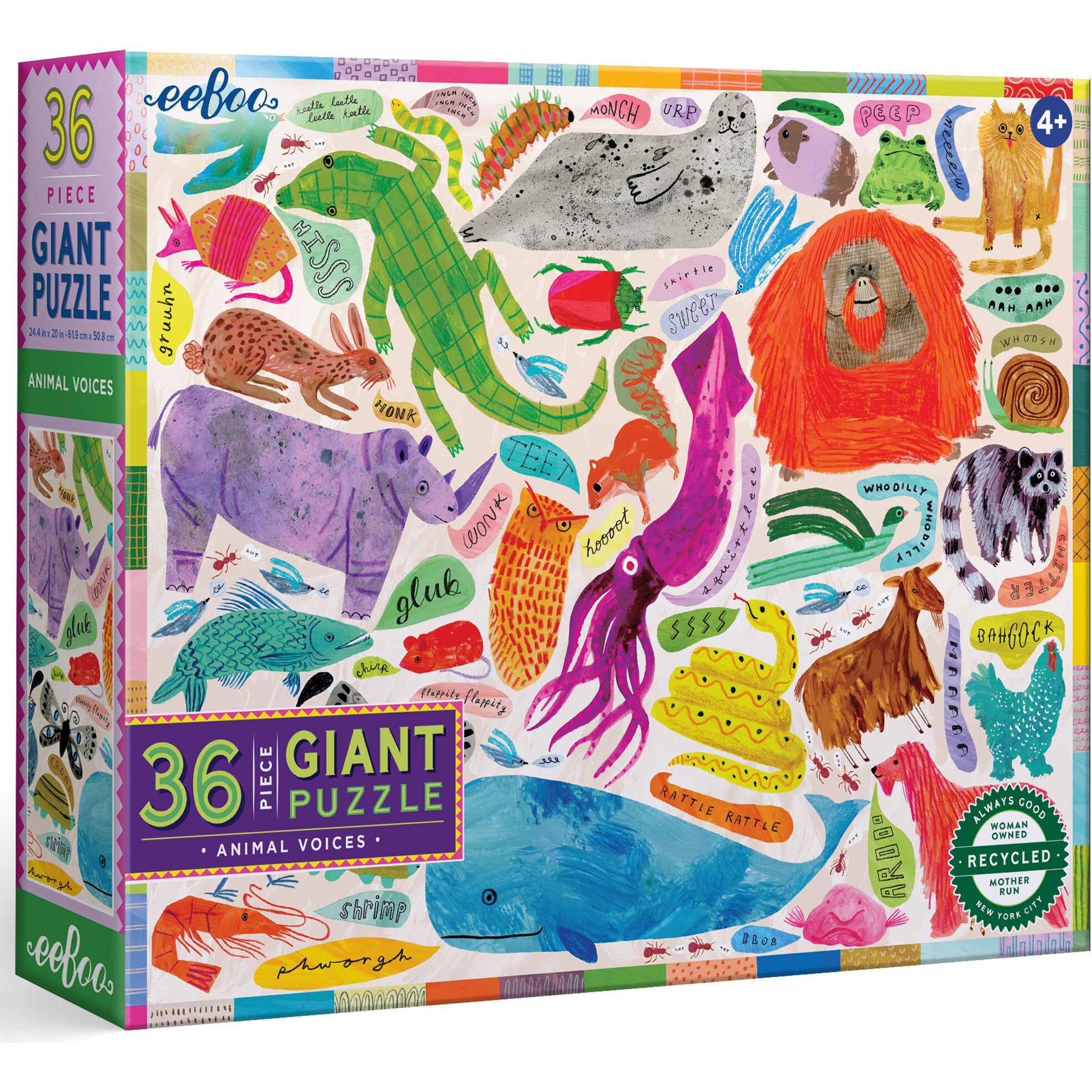 Giant Puzzle: Animal Voices