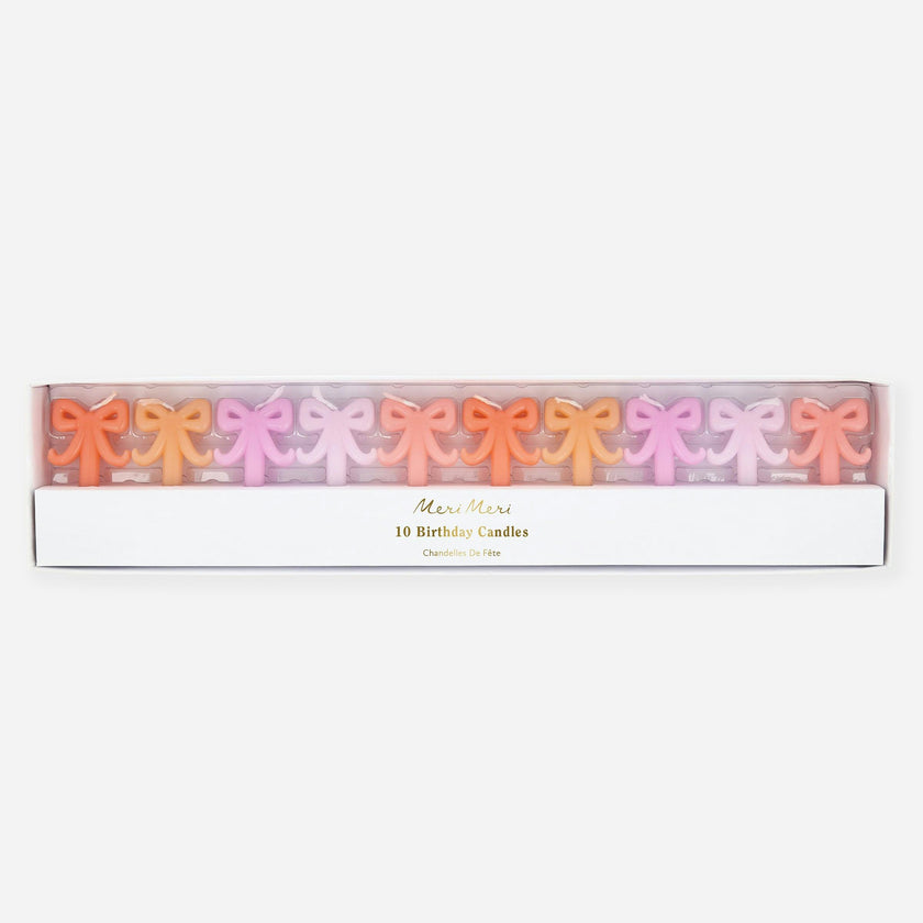 Mini Bow Candles