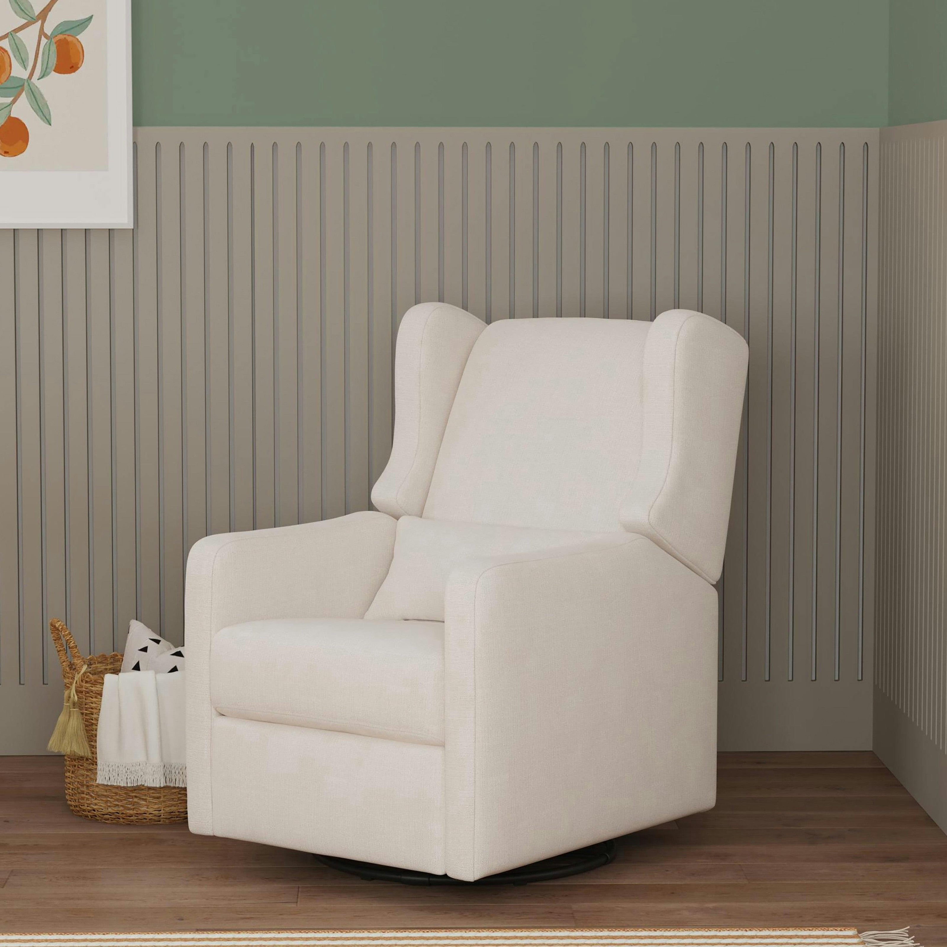 Carter's Arlo Recliner and Swivel Glider | Water Repellent & Stain Resistant Fabric