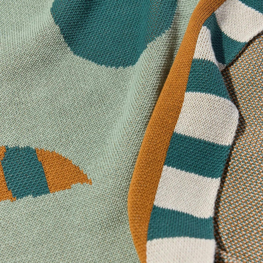 Lovebirds Knit Blanket