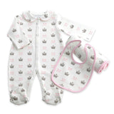 My Little Princess Babygro, Bib, and Blanket Set
