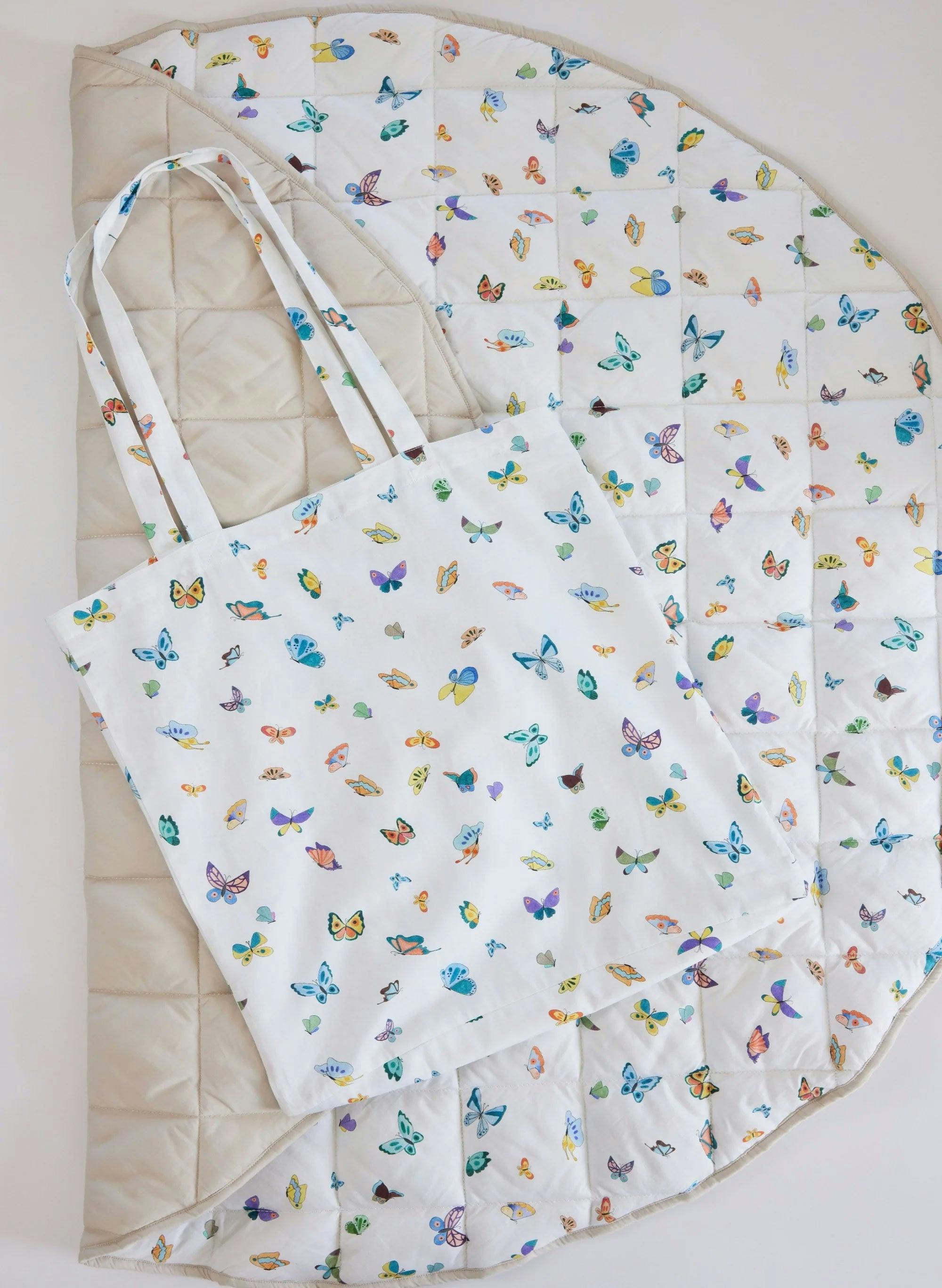 Play Mat & Tote - Madame Butterfly