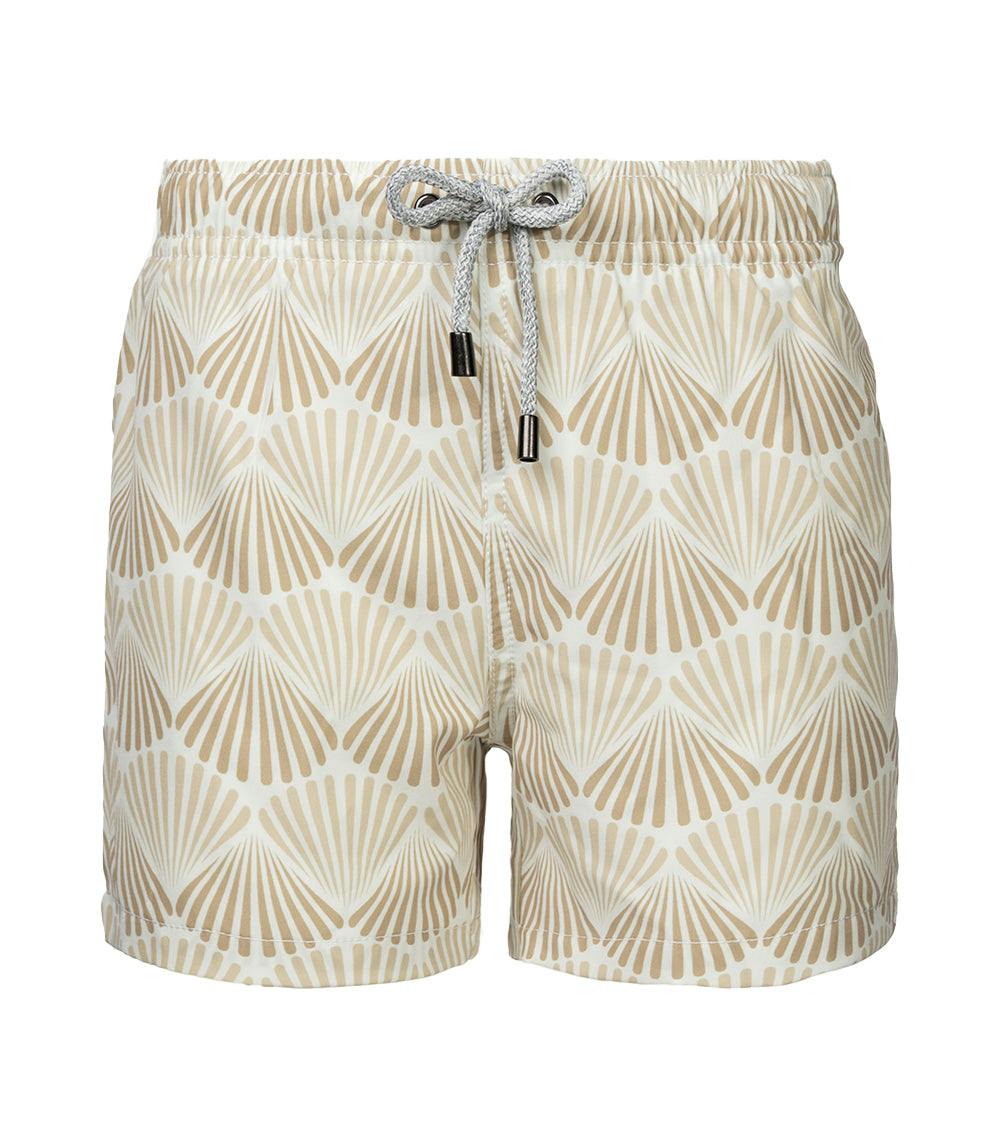 boys swim shorts beige shells