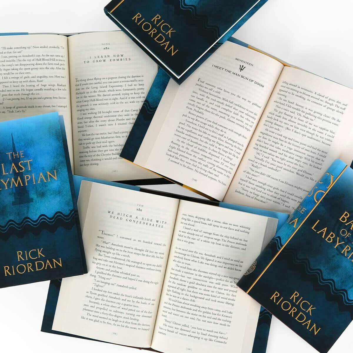 Percy Jackson and the Olympians Book Set
