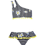 Ivory Sleeveless Two-Piece Bikini