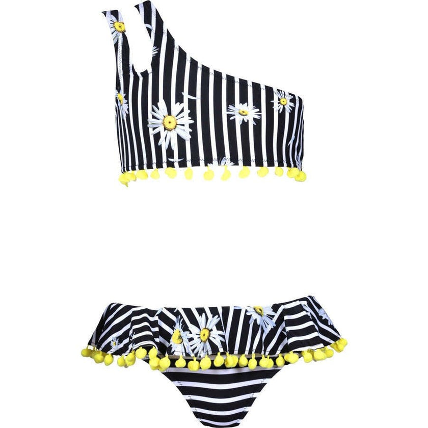 Ivory Sleeveless Two-Piece Bikini