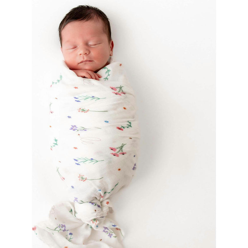 Wildflowers Swaddle