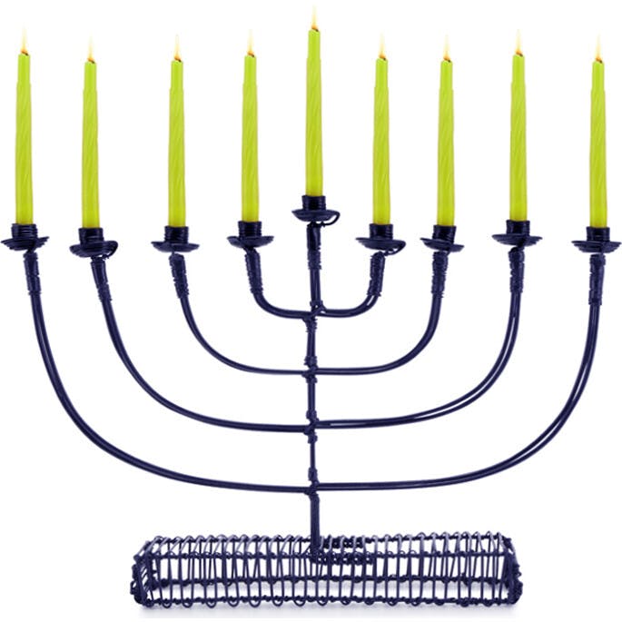Licht Wire Round Arm Menorah