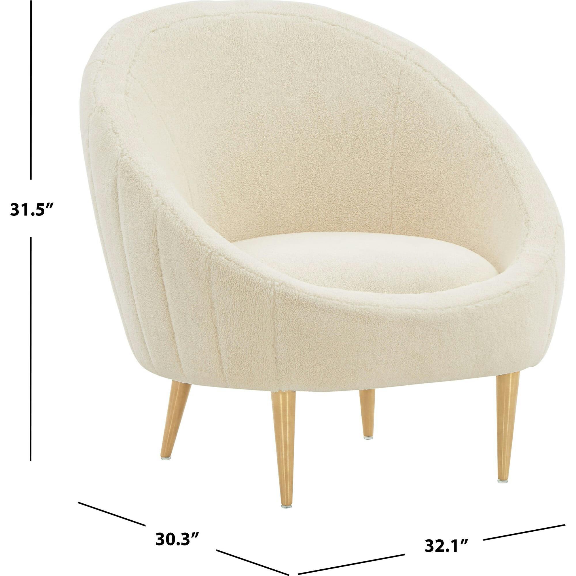 Razia Channel Tufted Tub Chair