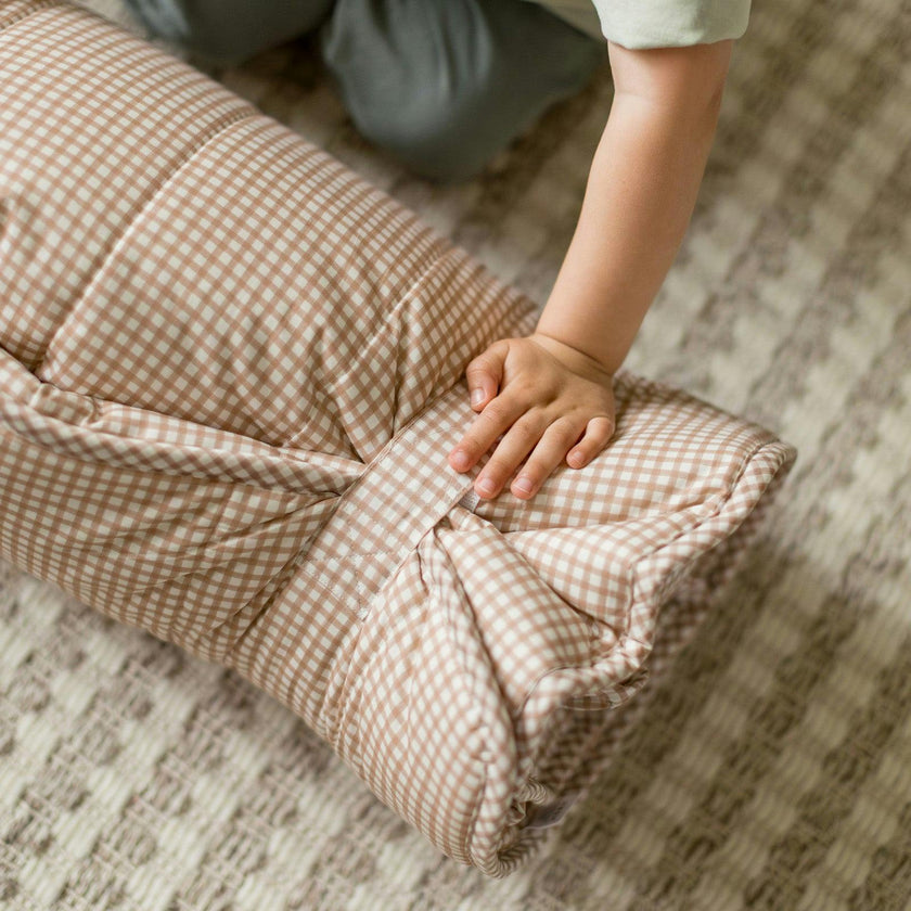 Organic Toddler Nap Roll-N-Rest Mat Set