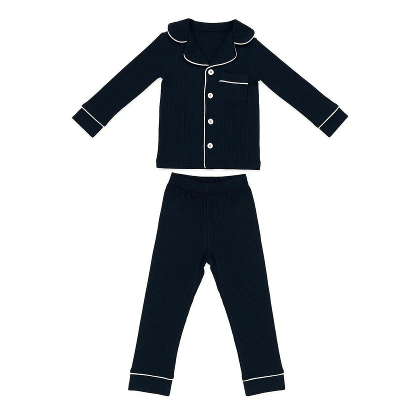 Year-Round Button down Ribbed Pjs