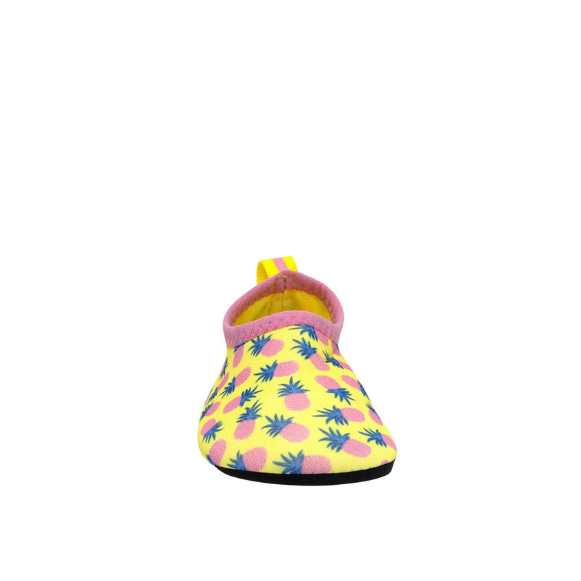 Pineapple Crush Aqua Shoes in Yellow