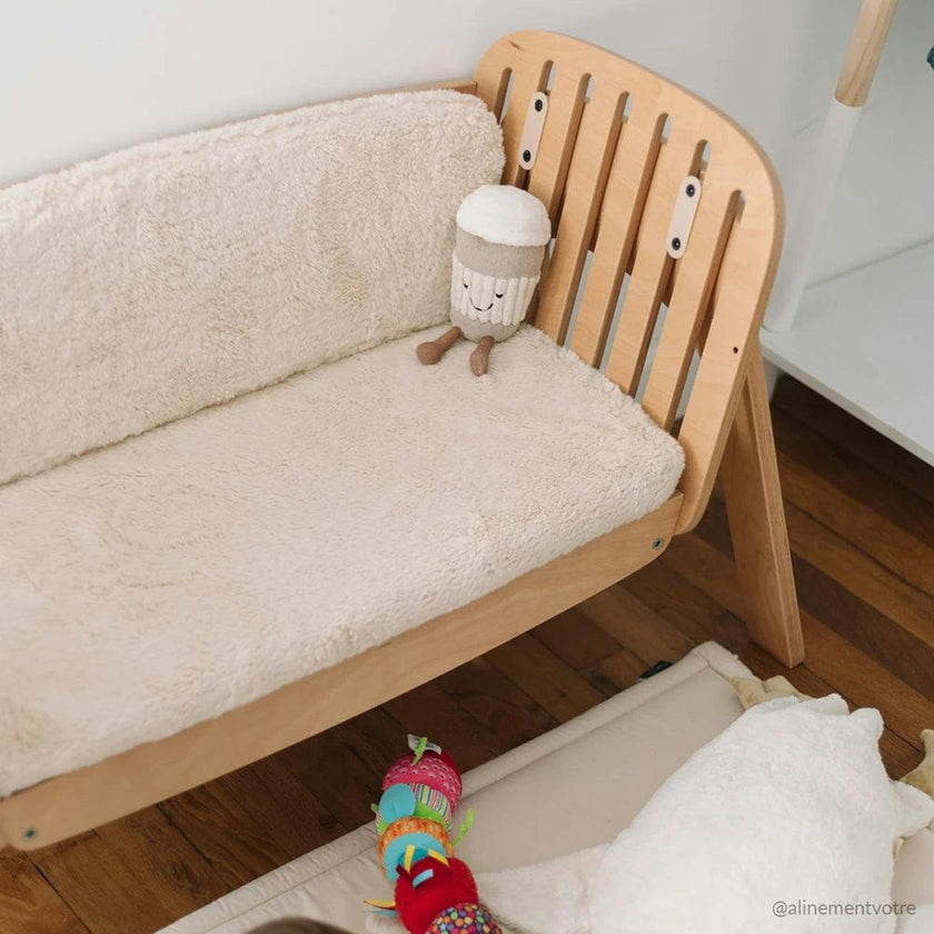 Cushions for KODO co-sleeping bed bench FUR MILK
