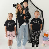 Glow In The Dark Silly Skelly Halloween Jogger