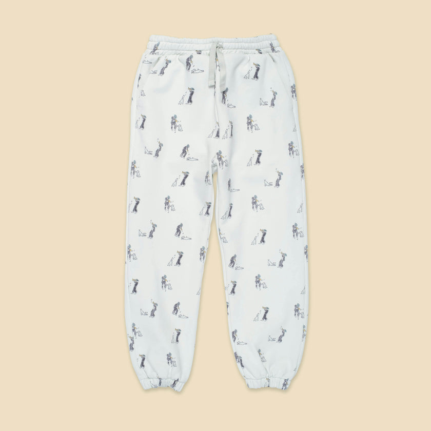 Organic Weekend Jogger in Blue Haze Duet