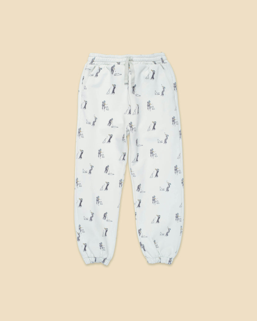 Organic Weekend Jogger in Blue Haze Duet