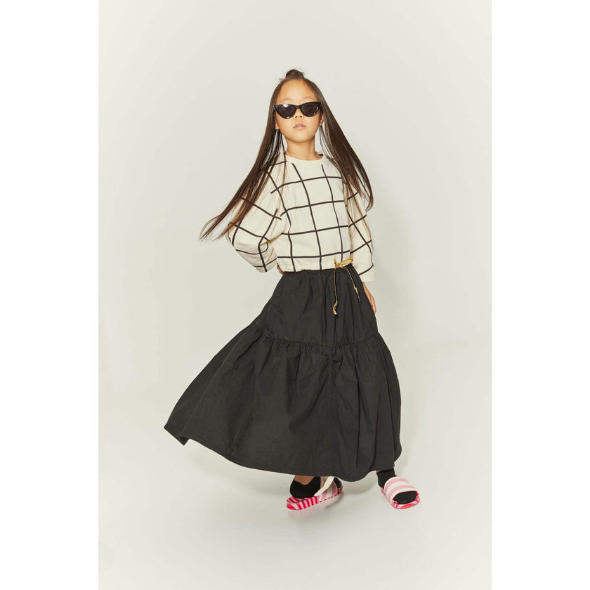 Trapeze Crop Long-Sleeve