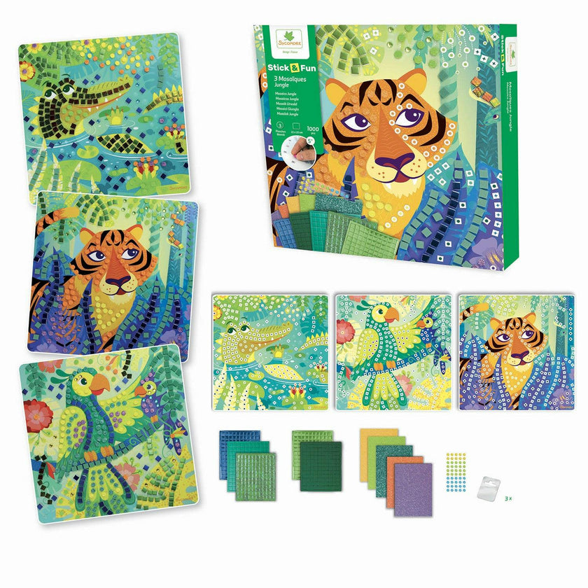 Stick'N Fun - Mosaics Jungle - 5y+