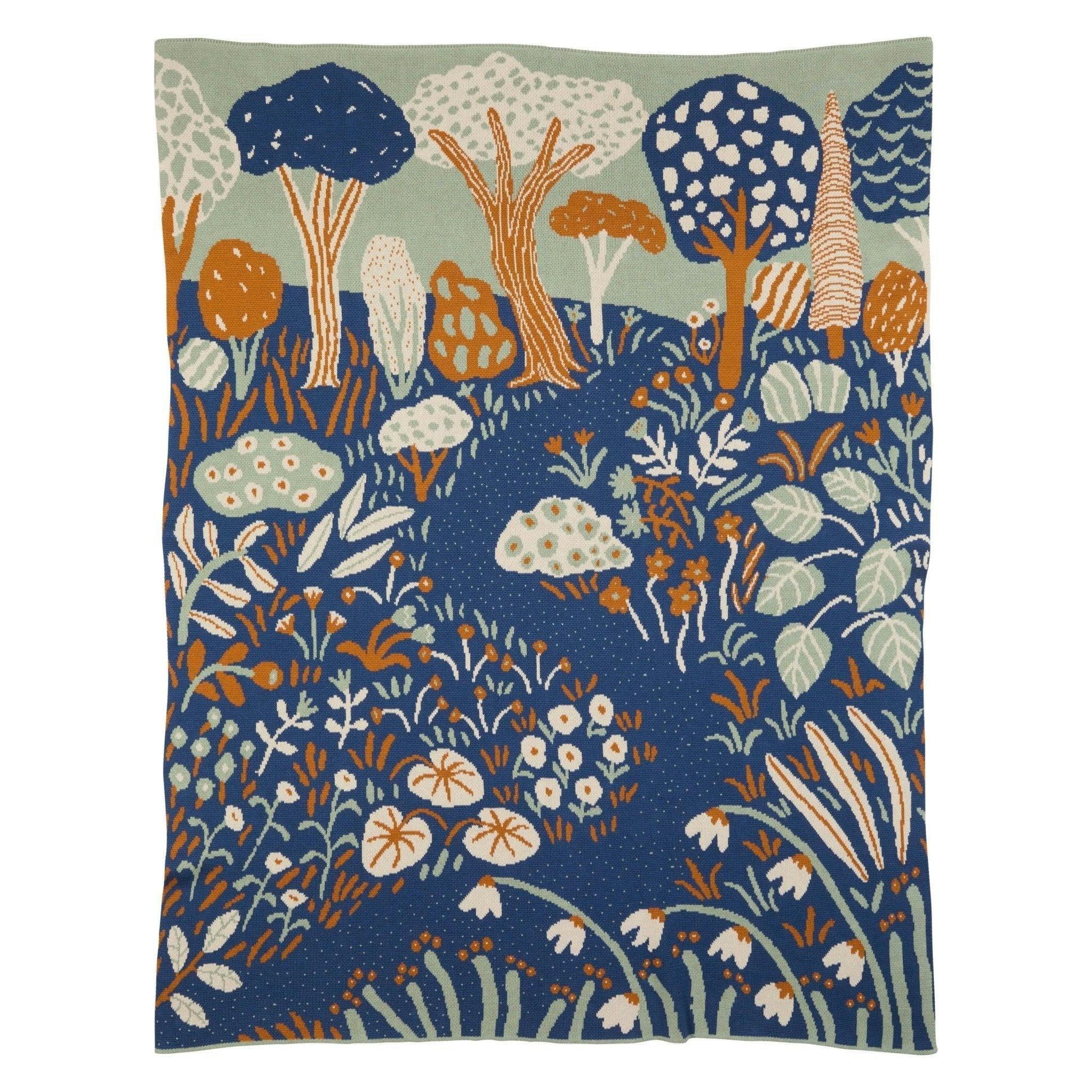 Garden Knit Blanket