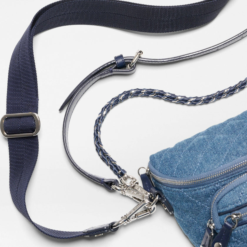 True Blue Denim Micro Crosby Sling