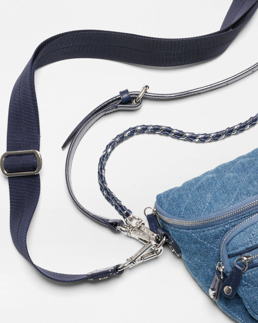 True Blue Denim Micro Crosby Sling